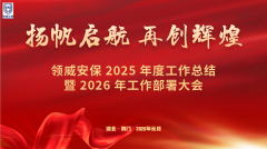 扬帆启航 再创辉煌——领威安保2025年度工作总结